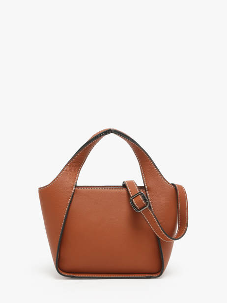 Cross Body Tas S Foudre Leder Etrier Bruin foudre EFOD107S ander zicht 4