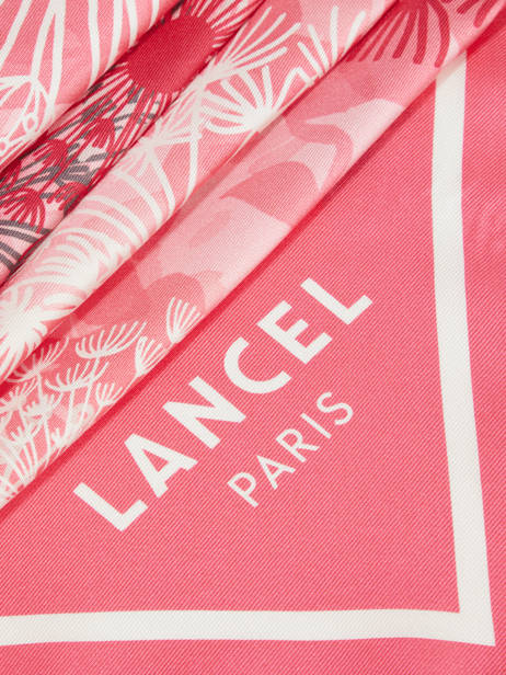 Zijden Sjaal 90x90 Feux D'artifice Lancel Roze charms A11708 ander zicht 1