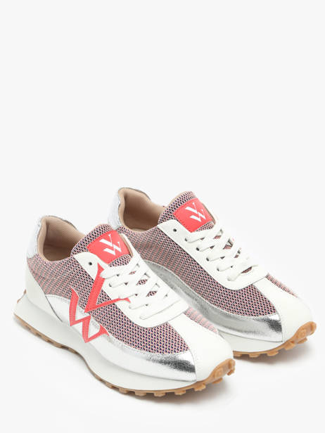 Sneakers Mona Vanessa wu Roze women BK2715CO ander zicht 2