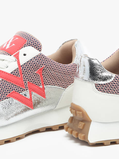 Sneakers Mona Vanessa wu Roze women BK2715CO ander zicht 3