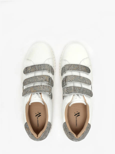 Sneakers Jane Uit Leder Vanessa wu Grijs women BK2231AT ander zicht 4