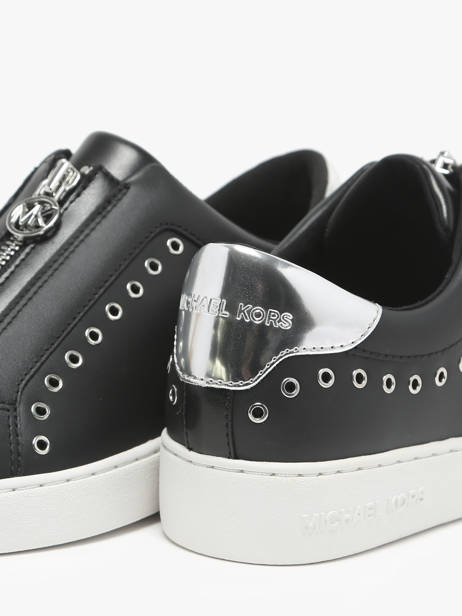Sneakers Keaton Uit Leder Michael kors Zwart women EFP3L001 ander zicht 3