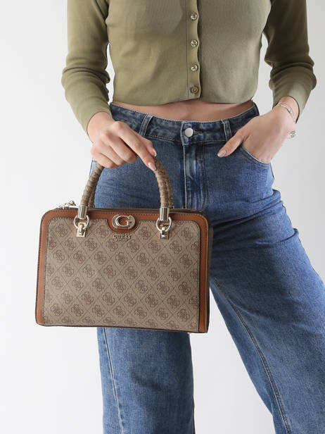 Handtas Orlina Logo Guess Bruin orlina logo SG954006 ander zicht 1