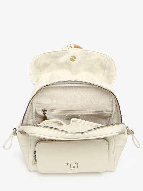 Rugzak Camomille Woomen Beige camomille WCAO02 ander zicht 3