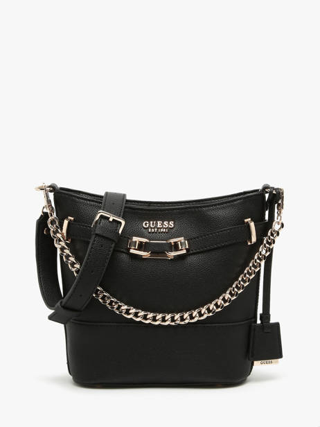 Cross Body Tas Sylvie Guess Zwart sylvie BG952704