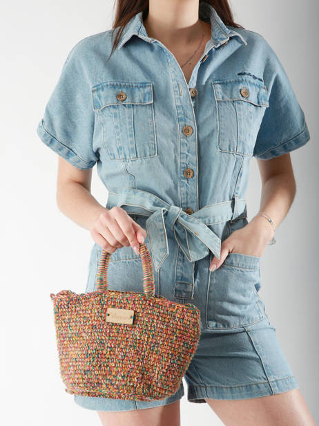 Cross Body Tas Gerbera Woomen Veelkleurig gerbera WGER06 ander zicht 1