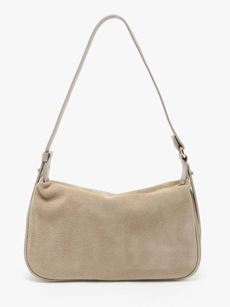 Schoudertas /cross Body Velvet Caviar Leder Milano Beige velvet caviar VC24113 ander zicht 4