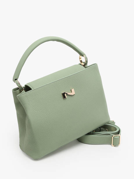Handtas Magnolia Leder Nathan baume Groen eden 3 ander zicht 2
