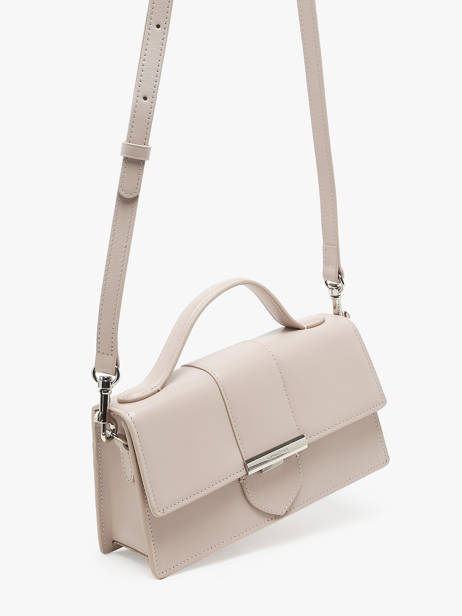 Cross Body Tas Paris Ily Leder Lancaster Beige paris ily 10 ander zicht 2