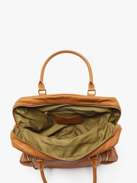 Handtas Vintage Leder Nat et nin Bruin vintage MACY ander zicht 3
