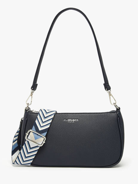 Schoudertas /cross Body Grained Miniprix Blauw grained F3699
