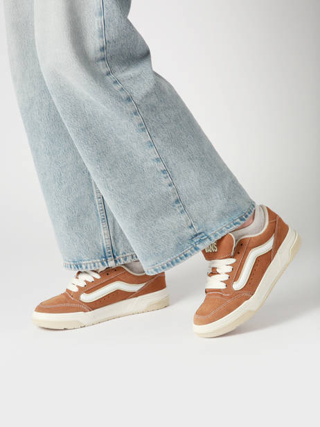 Sneakers Uit Leder Vans Bruin women D1JBRO ander zicht 1