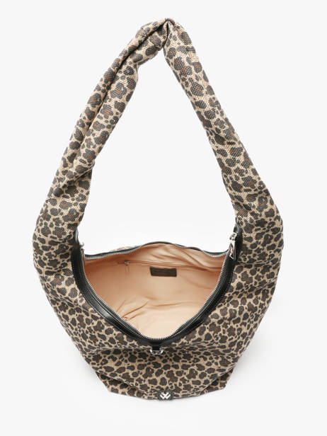 Schoudertas Leopard Vanessa wu Veelkleurig leopard MA0130 ander zicht 3