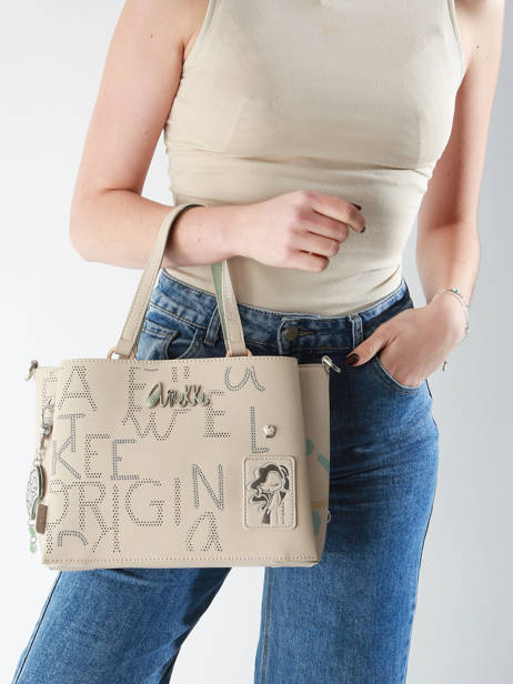 Cross Body Tas Original Polyurethaan Anekke Bruin original 40741224 ander zicht 1