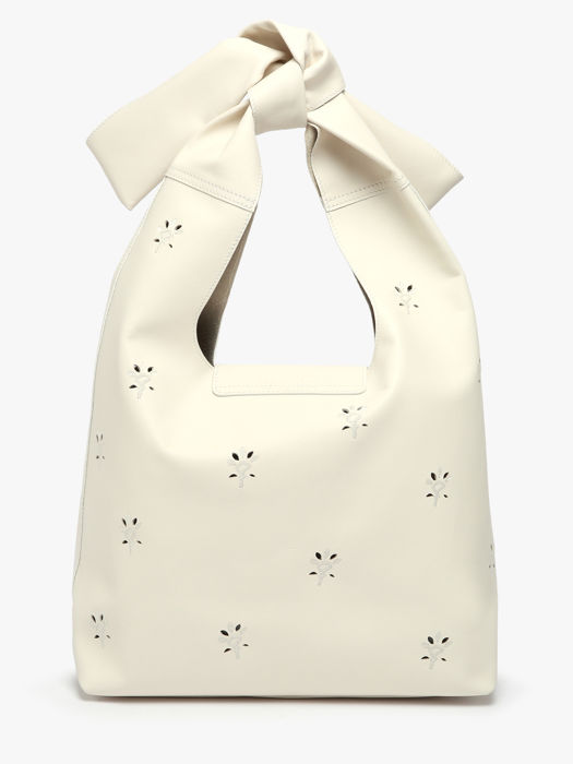 Longchamp Le pliage broderie anglaise Longchamp Wit