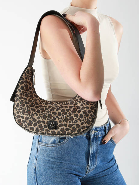 Schoudertas Leopard Vanessa wu Veelkleurig leopard MA0131 ander zicht 1