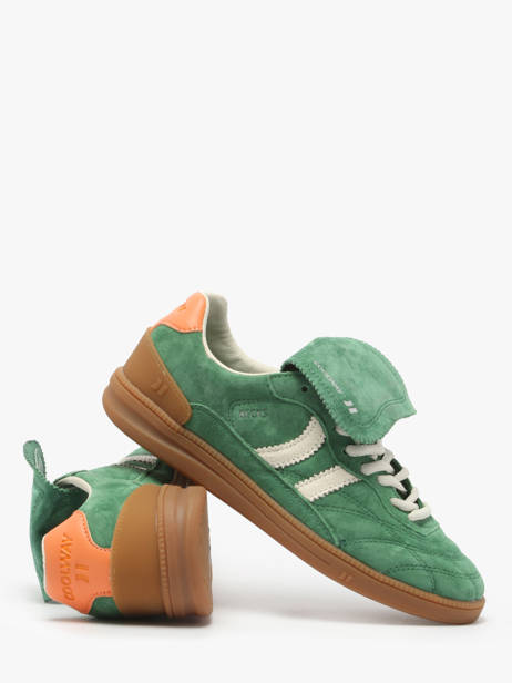 Sneakers Becks X Uit Leder Coolway Groen women 7603185 ander zicht 3