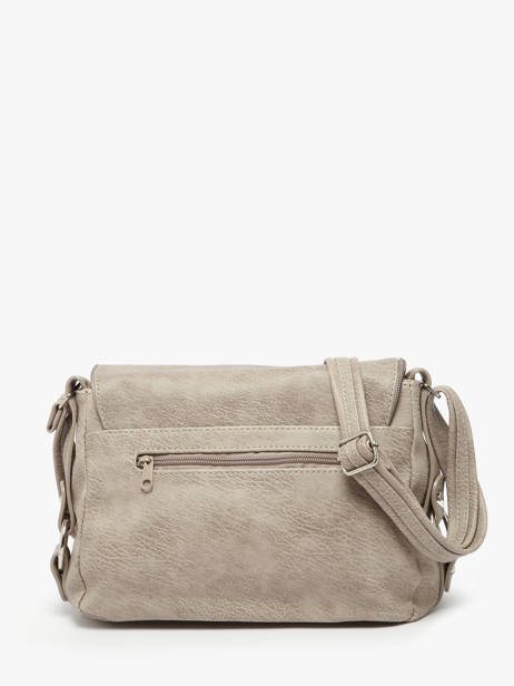Cross Body Tas Basic Miniprix Beige basic P116 ander zicht 3