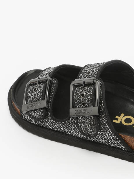 Slippers Fusbett Colors of california Zwart women HCBIOW07 ander zicht 2