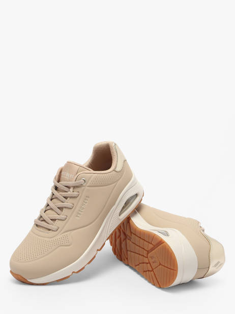 Sneakers Skechers Beige women 155196 ander zicht 3