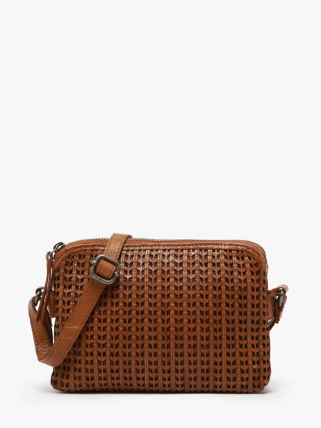 Cross Body Tas Heritage Leder Biba Bruin heritage MOA3L
