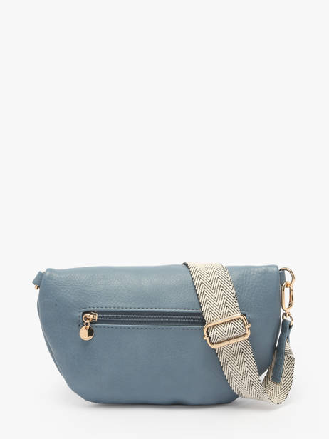 Heuptasje Lulu castagnette Blauw zip YSALINE ander zicht 4