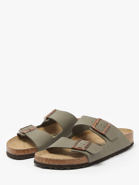 Slippers Arizona Birkenstock Groen men 151213 ander zicht 1