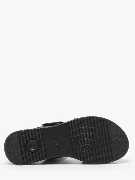 Sandalen Uit Leder Gabor Zwart women 67 ander zicht 4