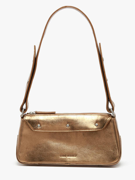 Baguette-tas Vintage Leder Paul marius Goud vintage BILLIE