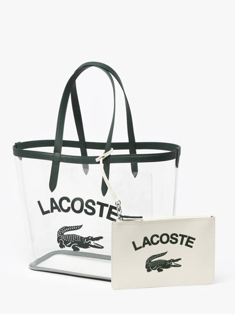Handtas Anna Season Lacoste Wit anna season NF4930AS ander zicht 2