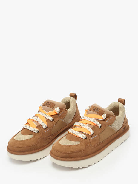 Sneakers Uit Leder Ugg Bruin men 1169493 ander zicht 2