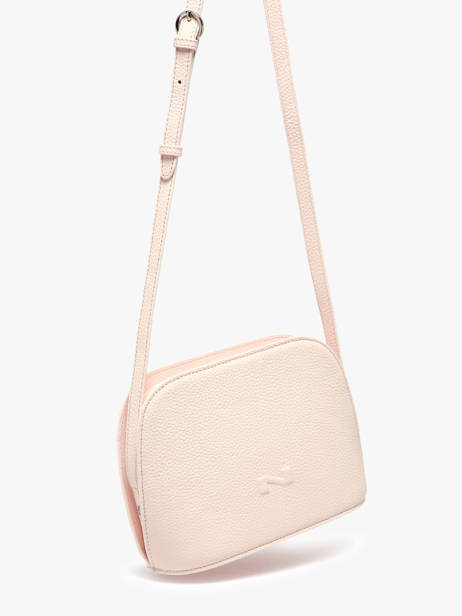 Cross Body Tas Lilou Leder Nathan baume Roze egee 2 ander zicht 2