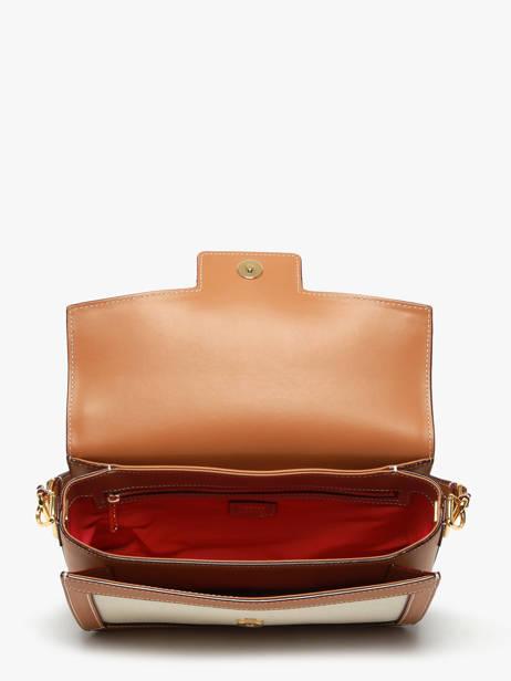 Schoudertas Angele Lancel Bruin angele A13378 ander zicht 3