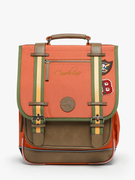 Rugzak 2 Compartimenten Cameleon Oranje vintage urban PBVBSD39