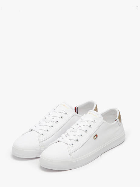 Sneakers Tommy hilfiger Wit women 8647YBS ander zicht 1