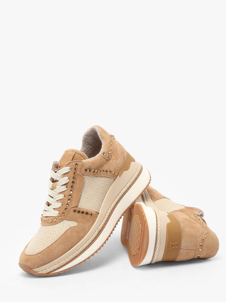 Sneakers Ebreli Uit Leder Mam'zelle Beige women CSGAR25 ander zicht 2