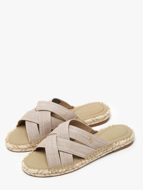 Slippers Tommy hilfiger Beige women 8501ACC ander zicht 1