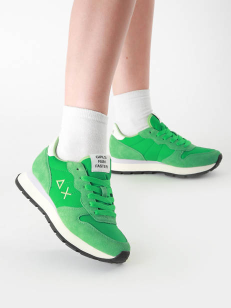 Sneakers Sun68 Groen women Z35201 ander zicht 1