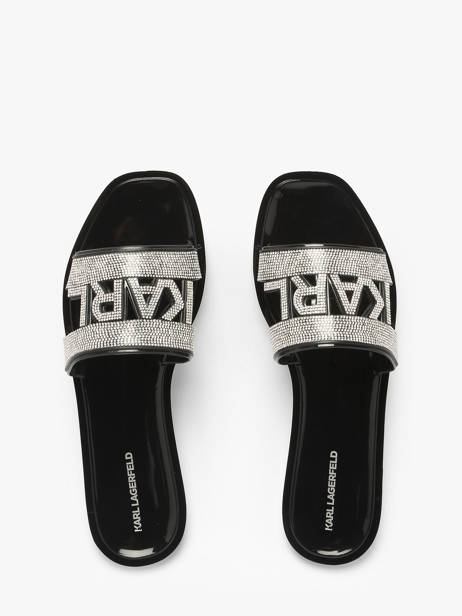 Sandalen Jelly Iii Sparkle Karl lagerfeld Zwart women KL80005S ander zicht 3