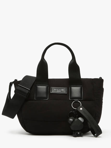 Cross Body Tas Plum David jones Zwart plum CM7478