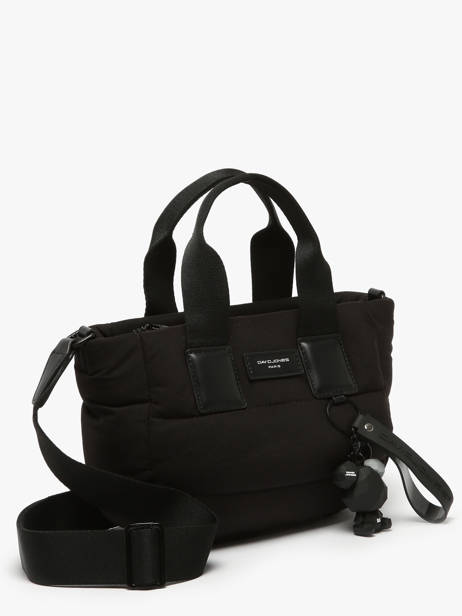 Cross Body Tas Plum David jones Zwart plum CM7478 ander zicht 2