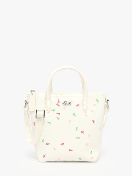Cross Body Tas L12.12 Season Lacoste Wit l12.12 season NF4993SJ