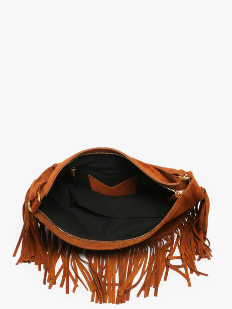 Schoudertas Vintage Nat et nin Bruin vintage RODEOFRA ander zicht 3