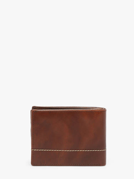 Portefeuille Met Portemonnee Leder Maverick Bruin rough gear MAVRG004 ander zicht 2