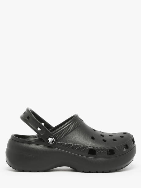 Slippers Classic Platform Clog Crocs Zwart women 206750