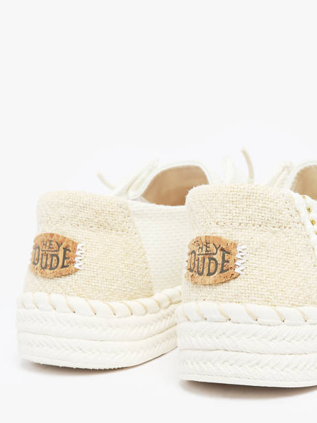 Mocassins Hey dude Beige women 43681 ander zicht 2