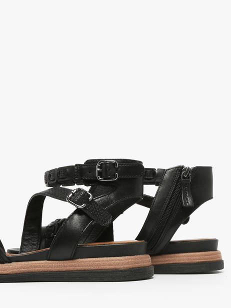 Sandalen Uit Leder Tamaris Zwart women 44 ander zicht 2