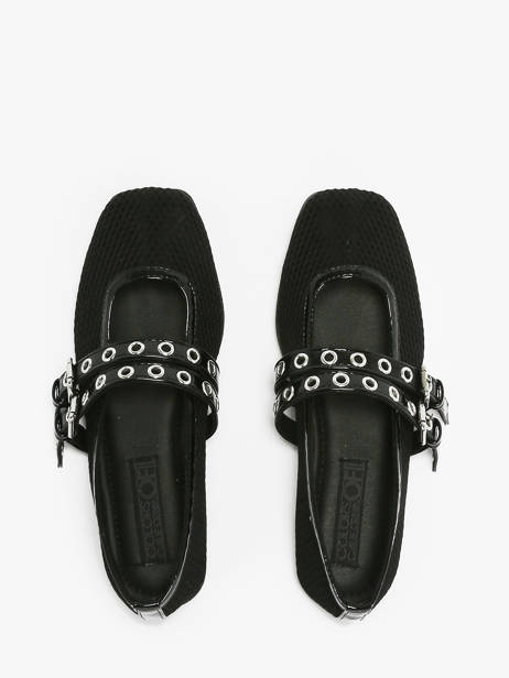 Ballerinas Colors of california Zwart women CPATTY07 ander zicht 3