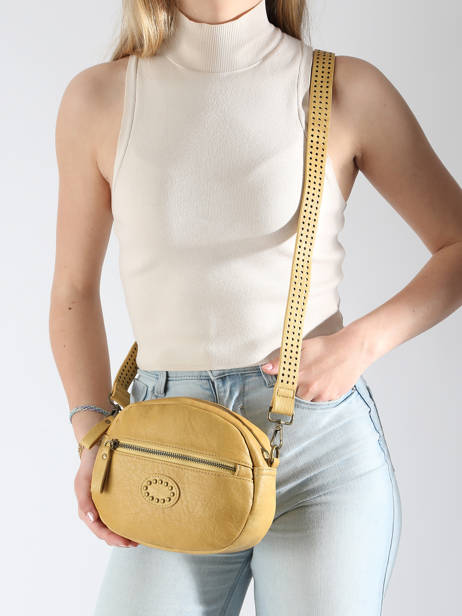 Cross Body Tas Bubble Miniprix Geel bubble 2236 ander zicht 1