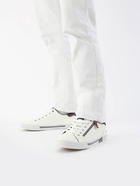 Sneakers Mustang Wit men 4162303 ander zicht 1